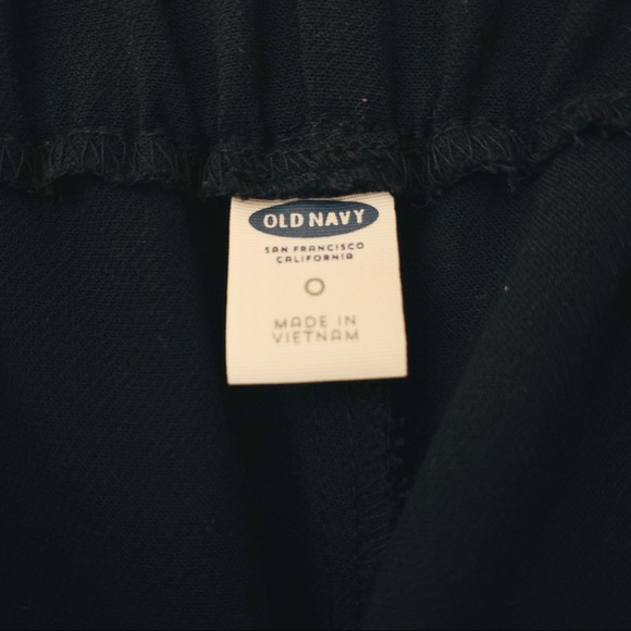 Old Navy Black and Blue Tuxedo Cropped Pant - Picture 6 of 9